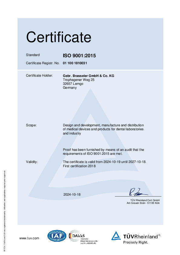ISO 9001:2015 Certificate